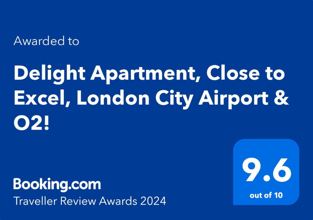 Delight Apartment, Close To Excel, London City Airport & O2! Eksteriør billede